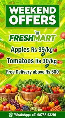Weekend Offers by FreshMart